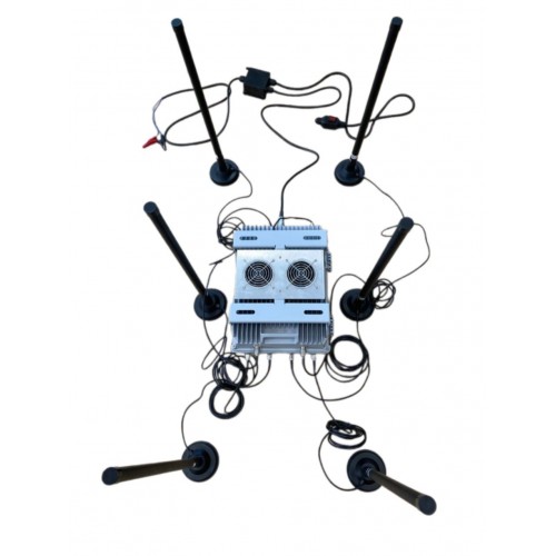 РЭБ РОМАШКА-6 канальный с выносными антеннами в Тольятти подавитель дронов