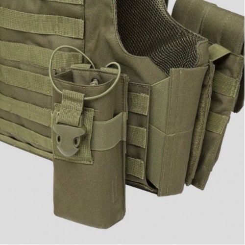 Тактический разгрузочный жилет «5 / пять карманов» с подсумками Tactical Molle Plate Carrier для съемных бронепластин в Тольятти