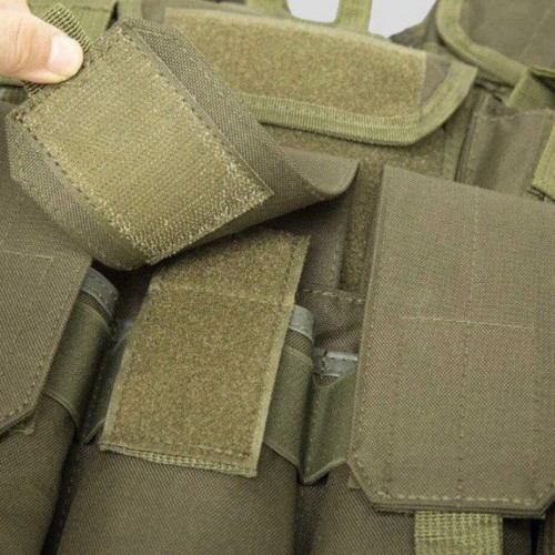 Тактический разгрузочный жилет «5 / пять карманов» с подсумками Tactical Molle Plate Carrier для съемных бронепластин в Тольятти